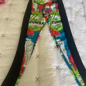 Zumba Colorful Graphic Leggings